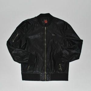 GUESS Men's Leather Jacket